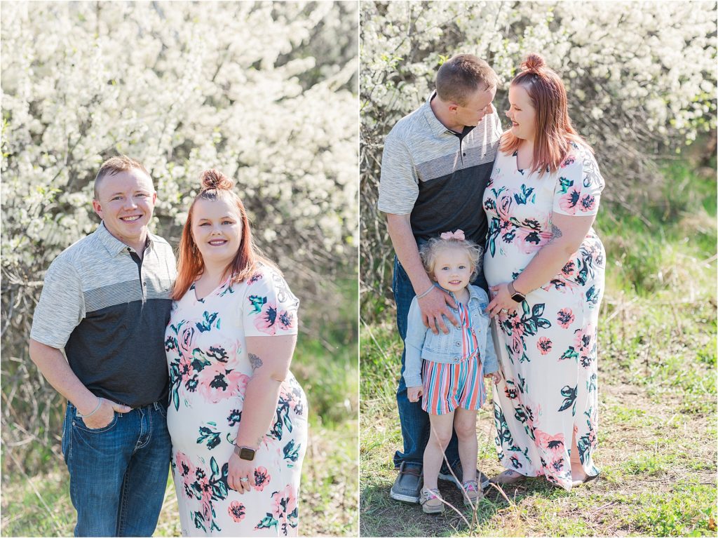 Johnson Family | 2021 Spring family mini session | Kelsey Alumbaugh Photography | #springfamilyphotos #kcfamilyphotos #kcphotographer #springphotos 