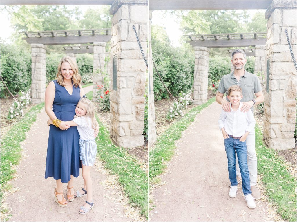 Loose Park Rose Garden family session | Kansas City, MO Photographer | Pfaff Family | Kelsey Alumbaugh Photographer | #loosepark #looseparkfamilyphotos #kcphotographer 