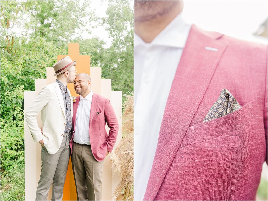 A-Vent Event Space boho wedding inspiration | Kansas City wedding photographer | Darrell + Isaac | Kelsey Alumbaugh Photography | #kcwedding #kcweddingphotographer #bohowedding #weddinginspiration 