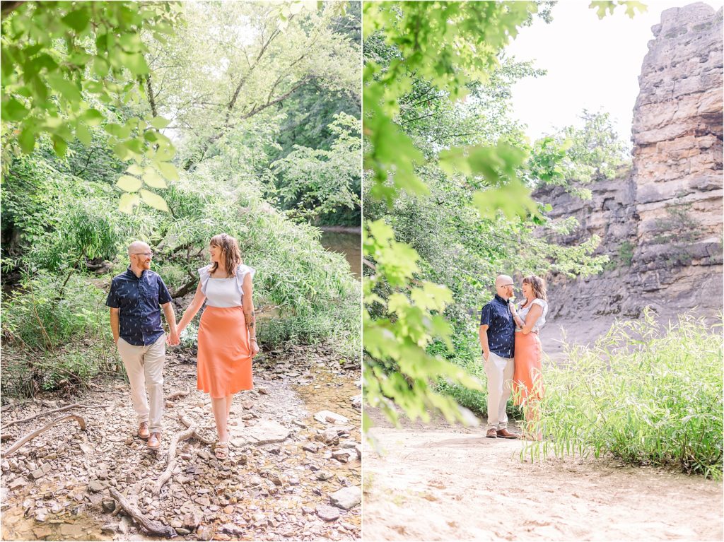 The Pinnacles Engagement Session | Columbia, Mo Wedding Photographer | Lindsey + Henry | Engagement | Kelsey Alumbaugh Photography | #columbiamophotographer #midwestweddingphotographer #columbiamowedding #missouriweddingphotographer
