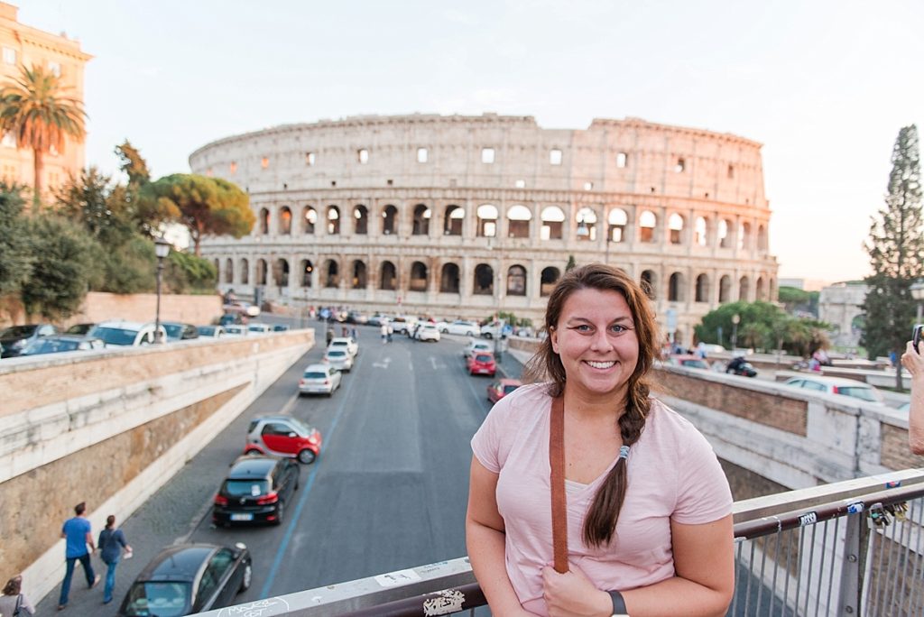 Colosseum in Rome - Kelsey Alumbaugh Photography - destination wedding photographer