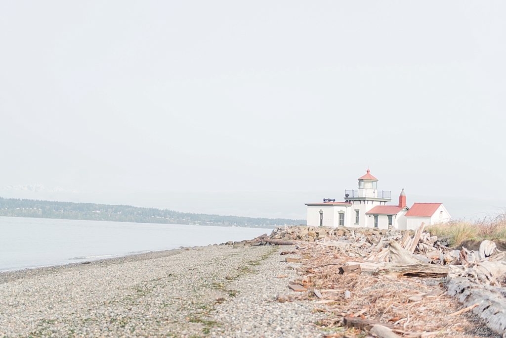 Travel photography - Seattle, Washington Discovery Beach Lighthouse - Kelsey Alumbaugh Photography