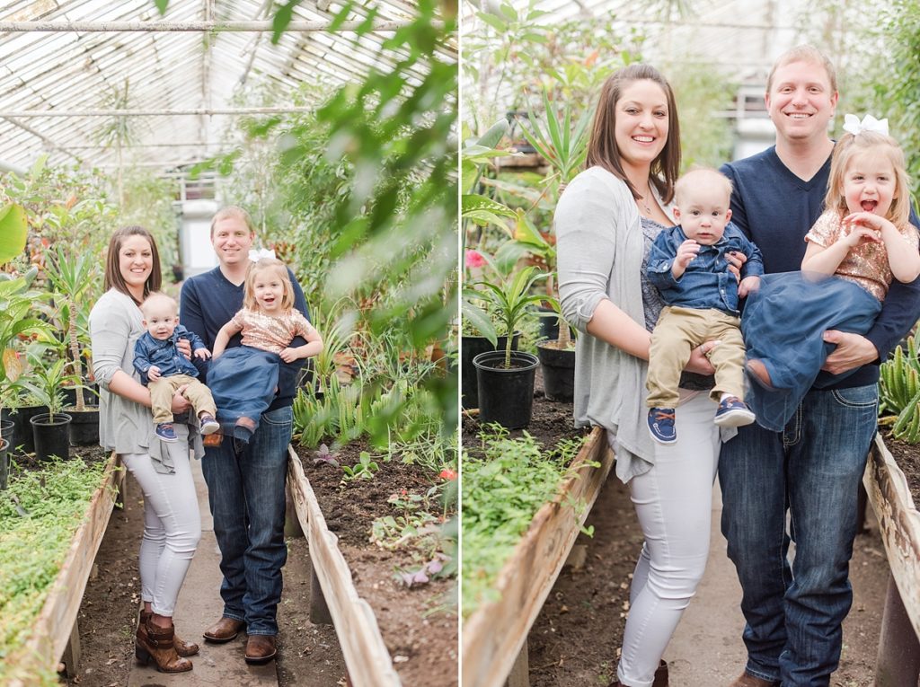 KCMO Greenhouse Family Session
