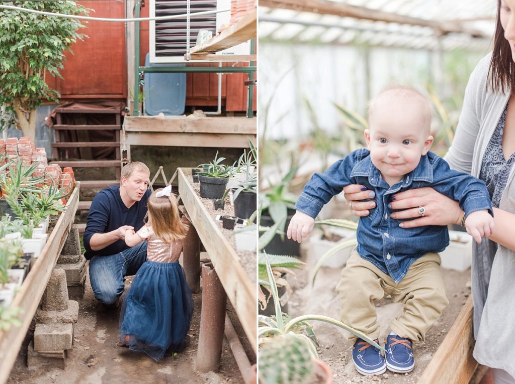 KCMO Greenhouse Family Session