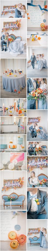 White Iron Ridge Bright, Colorful, Neon Wedding Inspiration Kansas City, MO | Kelsey Alumbaugh Photgraphy | #2021weddingsinspiration #brightcolorfulweddings #neonweddingsigns #kcmoweddings #whiteironridgeweddings 