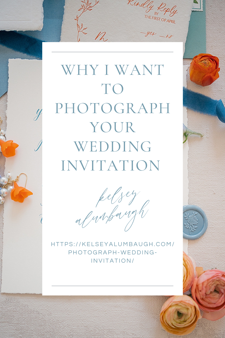 Why I want to photograph your wedding invitation - Missouri Wedding ...