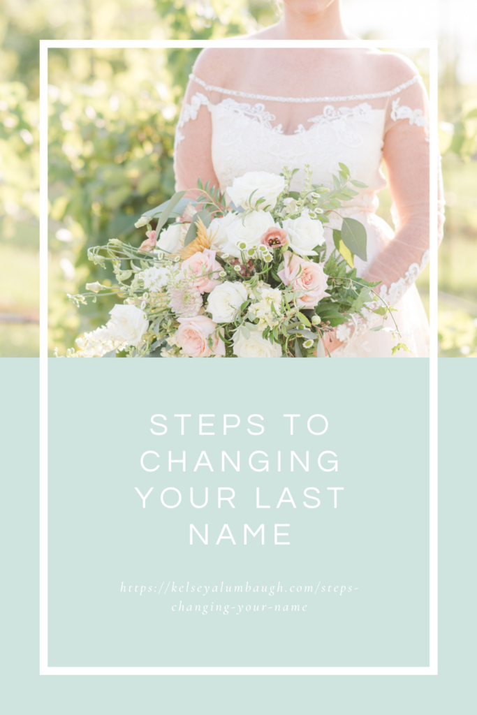 Steps to changing your last name | Kelsey Alumbaugh Photography | #kcweddings #kcweddingphotographer #kansascitywedding #kcbride